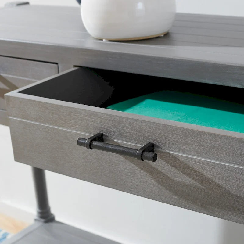 Phillis 2-Drawer Console Table - 35.5 W x 13 L x 29.5 H - 36Wx13Dx30H