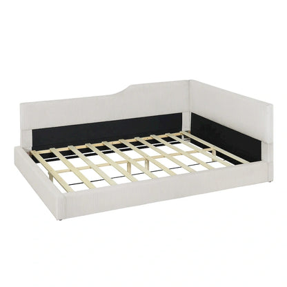 Full L-Shaped Daybed with Solid Frame