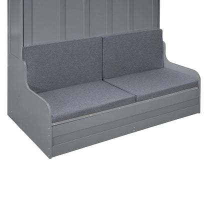 Modern Queen Size Multi-function Murphy Bed with Cushion