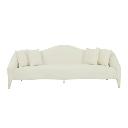 Naya Velvet Sofa - 96 W x 36.2 D x 34.3 H - 96 W x 36.2 D x 34.3 H