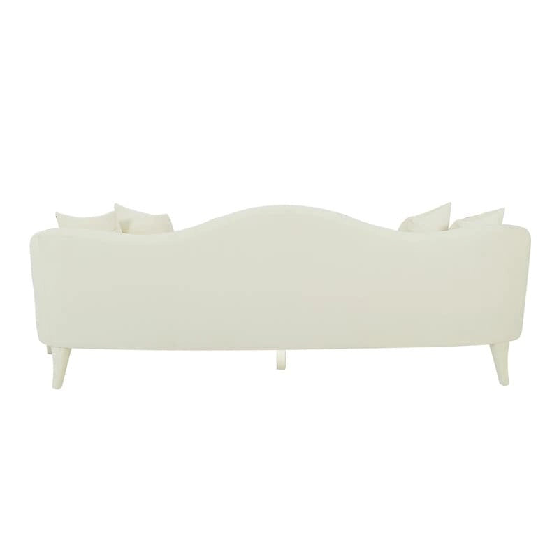 Naya Velvet Sofa - 96 W x 36.2 D x 34.3 H - 96 W x 36.2 D x 34.3 H