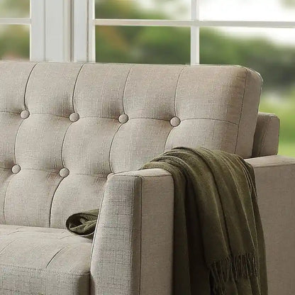 Moser Bay Estrella Multicolor Tufted Square Arm Loveseat 33 inches Wide