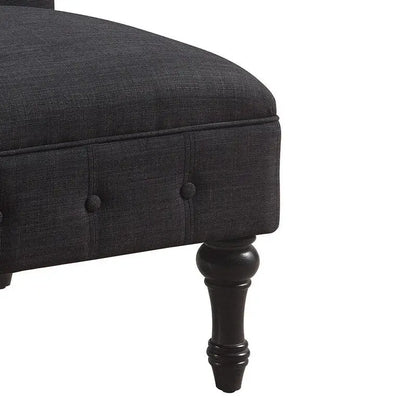 Rosevera LaGuardia Slipper Chair, Chesterfield, Armlesschair