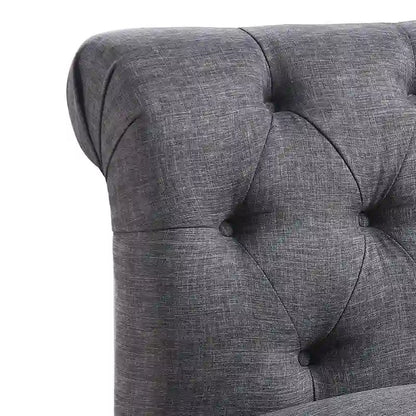 Rosevera LaGuardia Slipper Chair, Chesterfield, Armlesschair