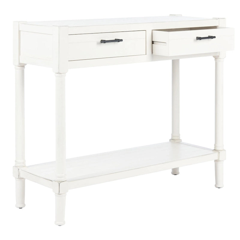Phillis 2-Drawer Console Table - 35.5  W x 13  L x 29.5  H - 36Wx13Dx30H