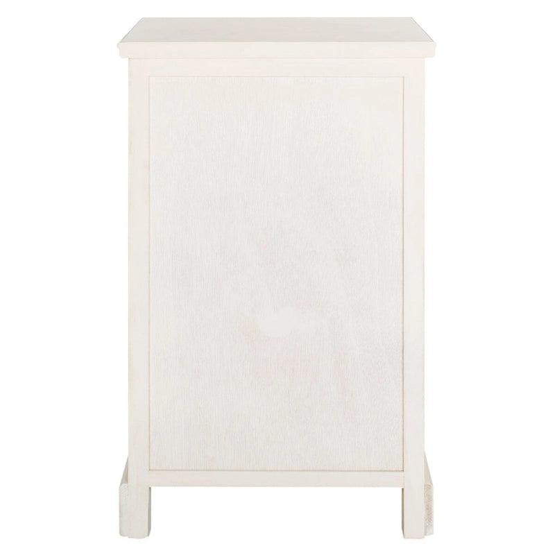 Clemie Grey Storage Side Table - 17.7  x 13.8  x 29.9  - 18Wx14Dx30H