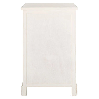 Clemie Grey Storage Side Table - 17.7  x 13.8  x 29.9  - 18Wx14Dx30H