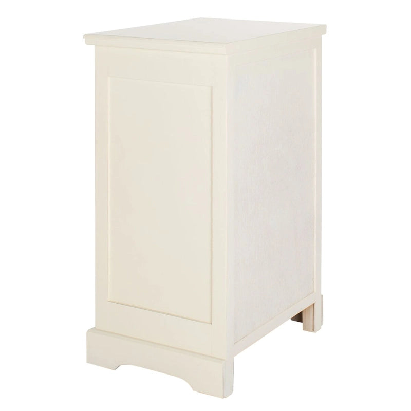 Clemie Grey Storage Side Table - 17.7  x 13.8  x 29.9  - 18Wx14Dx30H