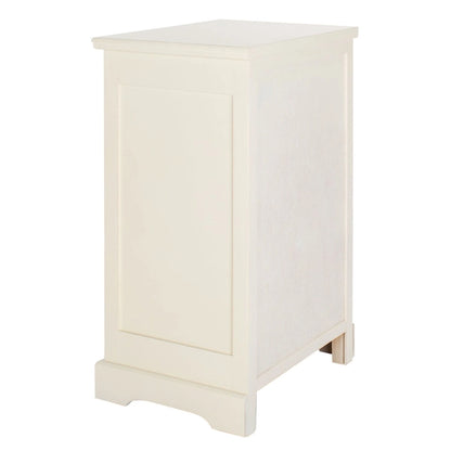 Clemie Grey Storage Side Table - 17.7  x 13.8  x 29.9  - 18Wx14Dx30H