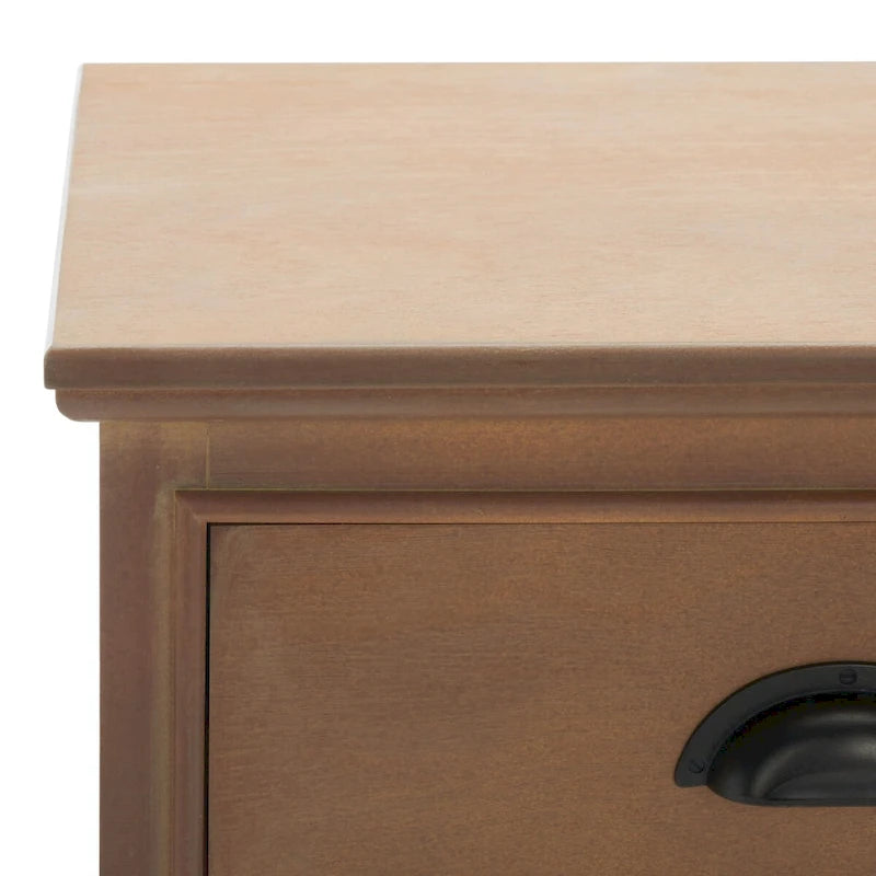 Clemie Grey Storage Side Table - 17.7  x 13.8  x 29.9  - 18Wx14Dx30H