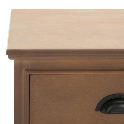 Clemie Grey Storage Side Table - 17.7  x 13.8  x 29.9  - 18Wx14Dx30H