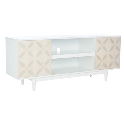 Krysta 3 Shelf Patterned Media Stand - 54  W x 15  D x 22  H - 54Wx15Dx22H