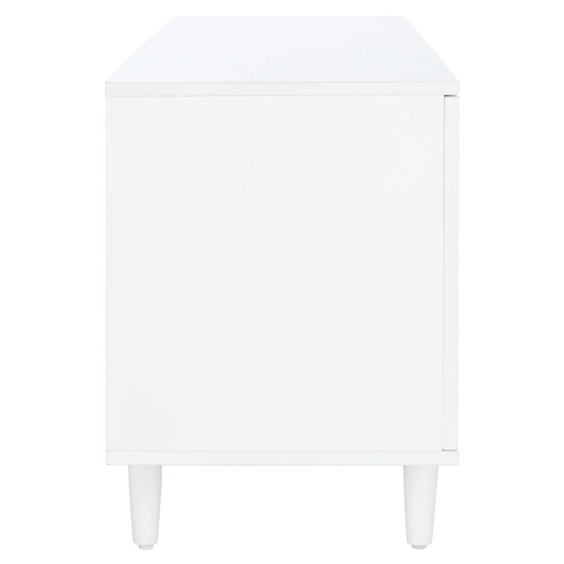 Krysta 3 Shelf Patterned Media Stand - 54  W x 15  D x 22  H - 54Wx15Dx22H