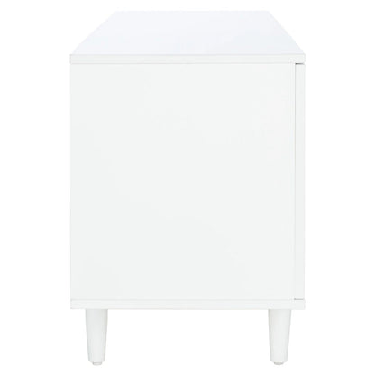 Krysta 3 Shelf Patterned Media Stand - 54  W x 15  D x 22  H - 54Wx15Dx22H