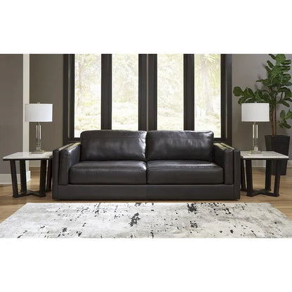   Amiata Onyx Sofa - 96 W x 41 D x 35 H