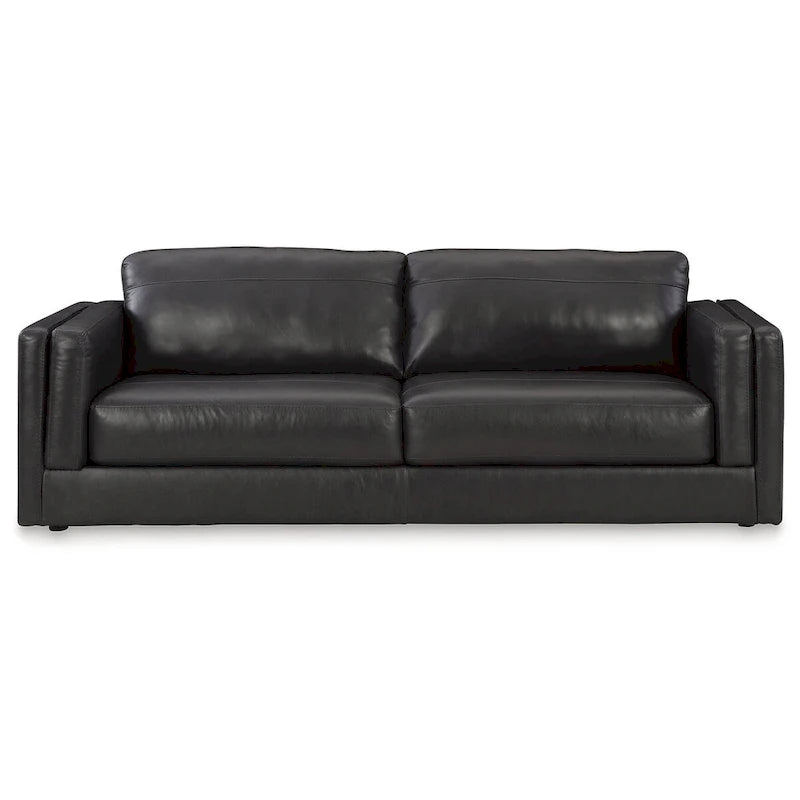 Amiata Onyx Sofa - 96 W x 41 D x 35 H