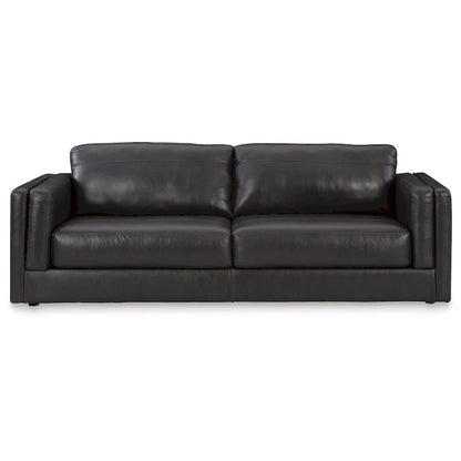 Amiata Onyx Sofa - 96 W x 41 D x 35 H