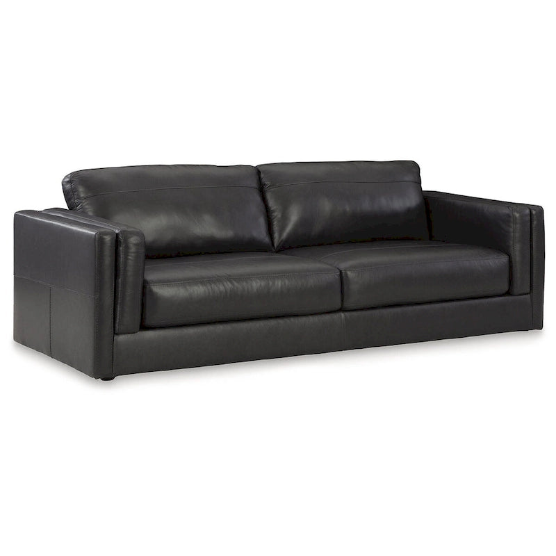 Amiata Onyx Sofa - 96 W x 41 D x 35 H