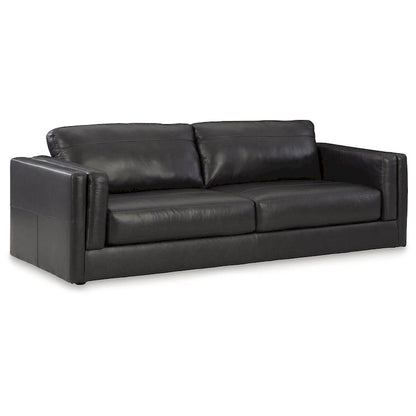 Amiata Onyx Sofa - 96 W x 41 D x 35 H