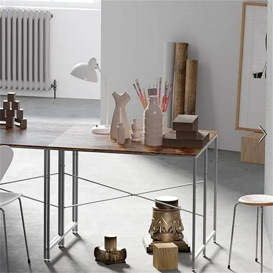 Home Office Desk with Power Outlet